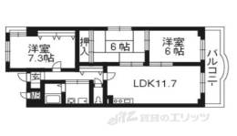 デルニエ向日町間取り図面