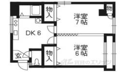 葛城マンション間取り図面