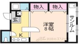 葛城マンション間取り図面