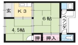 第２日の出荘間取り図面