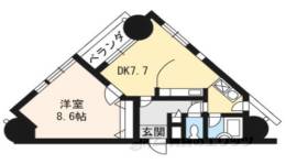 コスモプラザ間取り図面
