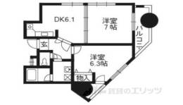 コスモプラザ間取り図面