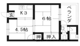 コーポ三谷間取り図面