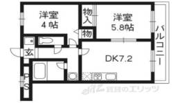ファーストコート紫竹間取り図面
