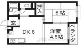 メゾン山中間取り図面
