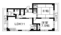 メゾン西川間取り図面