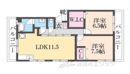 メゾン西川間取り図面