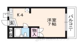 スチューデントハイツ谷川間取り図面