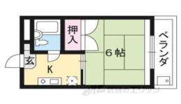 コーポゆたか２間取り図面