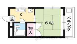 コーポゆたか２間取り図面