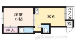 シェモア北白川間取り図面