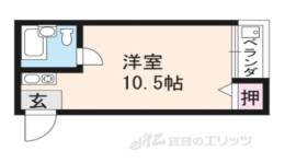 コーポ北白川間取り図面