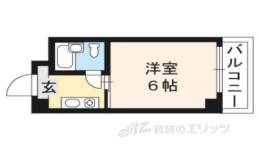 シェモア御蔭通間取り図面