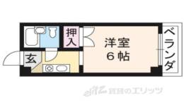 北白川ガーデンパレス間取り図面