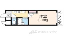 ハイポジション銀閣寺間取り図面
