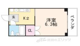 ハイム北白川間取り図面