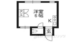 今出川マンション間取り図面