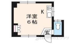 今出川マンション間取り図面