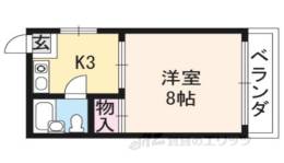 左京区アパート間取り図面
