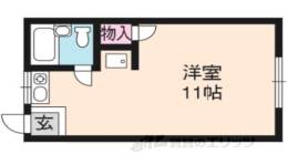シャトレ等持院間取り図面