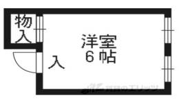 クロスポイント西大路御池間取り図面