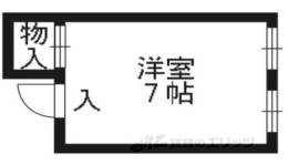 クロスポイント西大路御池間取り図面