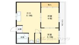 メーゾン・ヴィオレット間取り図面