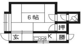 大学荘間取り図面
