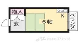 洛水コーポ南棟間取り図面