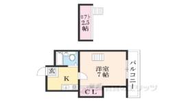 レオパレス大津間取り図面