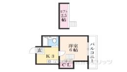 レオパレス大津間取り図面