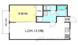 クロ－バ－ハイツ間取り図面