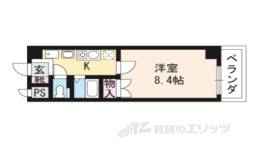 ヴィアーレ四条大宮間取り図面