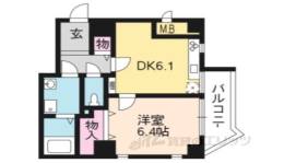 スカイウェイ洛北間取り図面