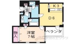 スカイウェイ洛北間取り図面