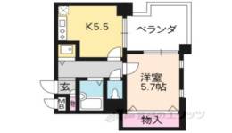 スカイウェイ洛北間取り図面
