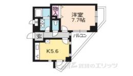 スカイウェイ洛北間取り図面