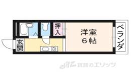 マーキュリー北白川間取り図面