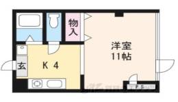 エリッツ６ｔｈ間取り図面