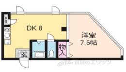 エリッツ６ｔｈ間取り図面