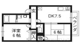 ハイカムール御池間取り図面