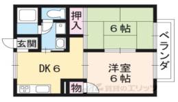 セジュール太秦間取り図面