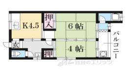 第一北原ハイツ間取り図面