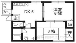 片山ハイツ間取り図面