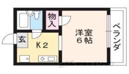コムデ北白川間取り図面