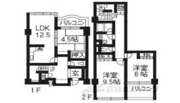 レヴィア北白川間取り図面