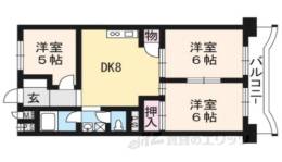 グリシーヌ京都西京極間取り図面