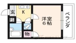 エスポワール西京極間取り図面