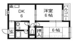 メゾン・ド・ボワ１間取り図面
