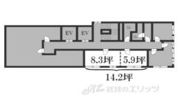四条烏丸大西ビル間取り図面